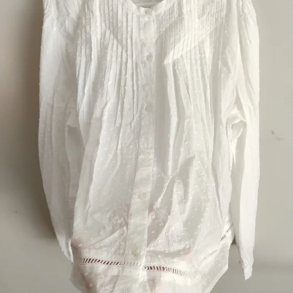 Old Navy White Button Down Shirt - Picture 8 of 8